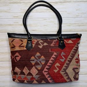 Kilim Rug Tote Bag